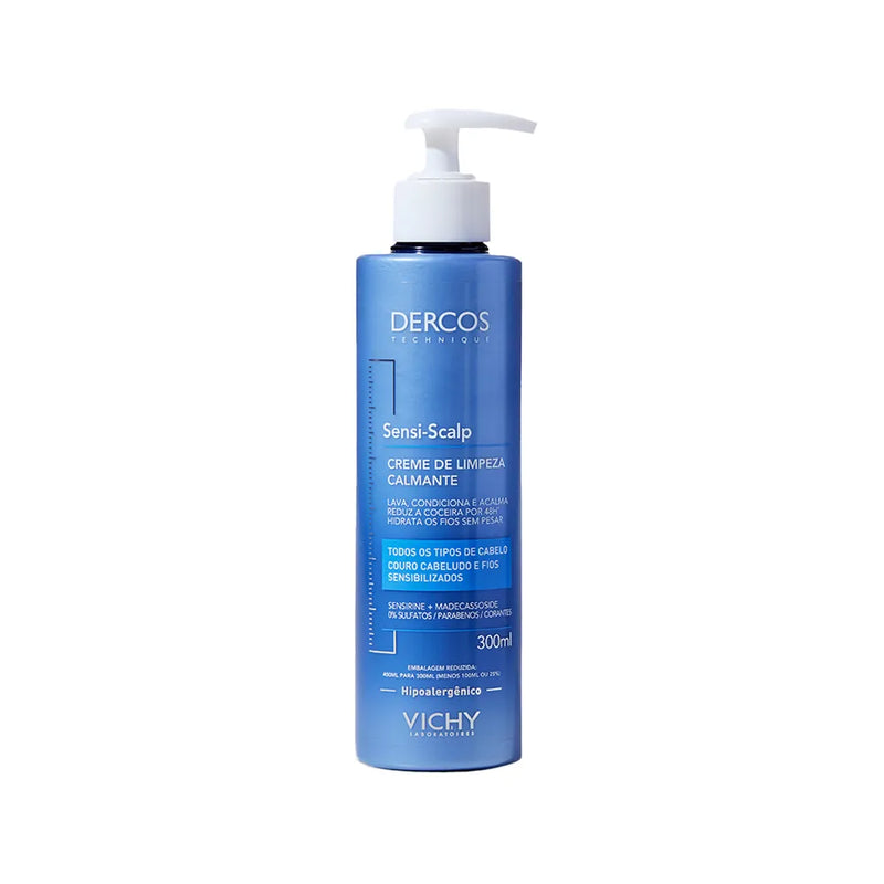 Kit Capilar Dercos Sensi-Scalp – Creme de Limpeza 300 ml + Sérum Capilar 50 ml