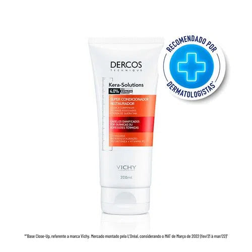 DERCOS SUPER CONDICIONADOR RESTAURADOR COM PRO KERATIN COMPLEX