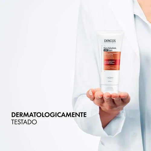 DERCOS SUPER CONDICIONADOR RESTAURADOR COM PRO KERATIN COMPLEX