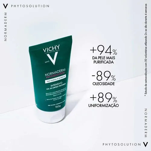 NORMADERM PHYTOSOLUTION GEL DE LIMPEZA ANTI-ACNE COM ACIDO SALICILICO 300G