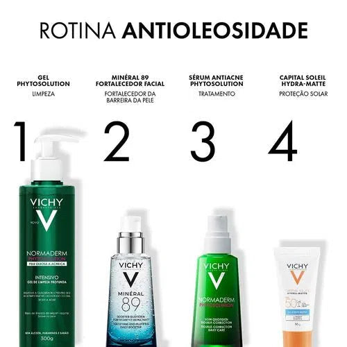 NORMADERM PHYTOSOLUTION GEL DE LIMPEZA ANTI-ACNE COM ACIDO SALICILICO 300G